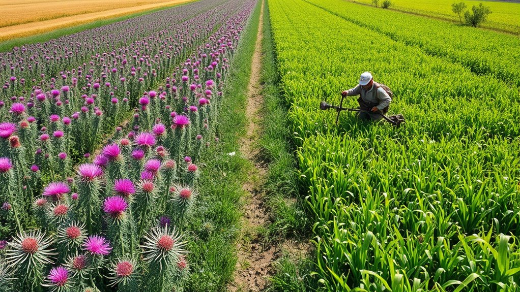 controlling invasive plants farmland