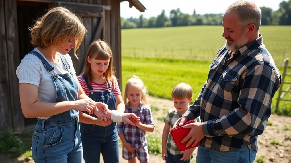farm safety and first aid