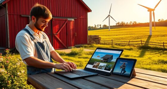 farm website and digital presence