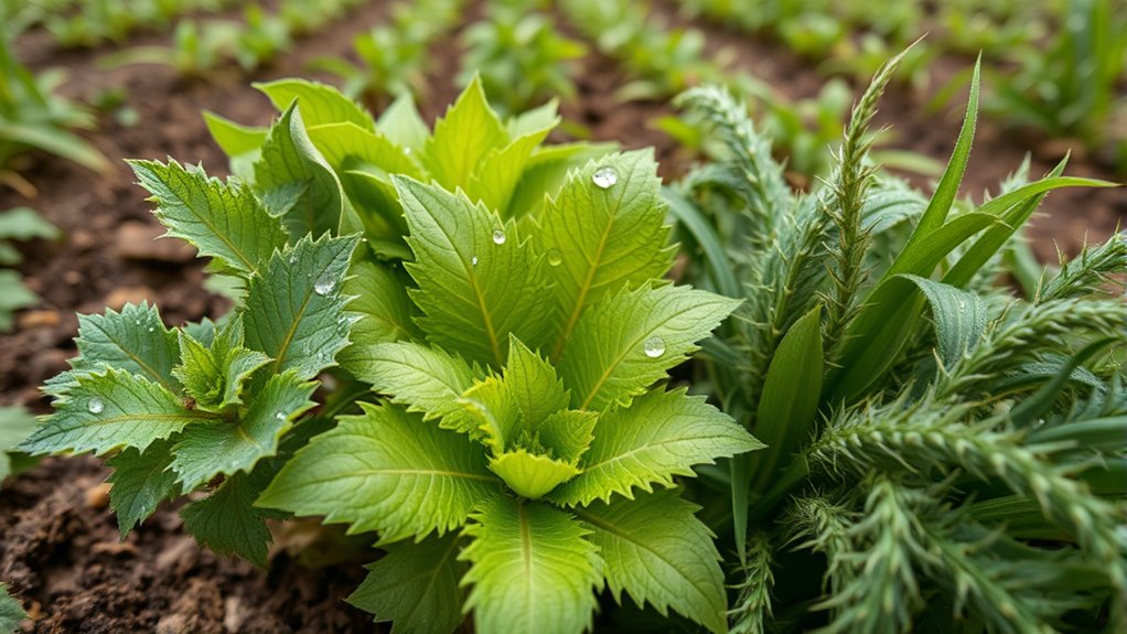farm weed identification techniques