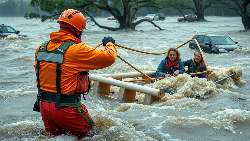 flood safety rescue techniques