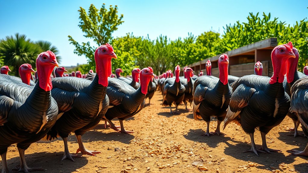 healthy turkeys require protection