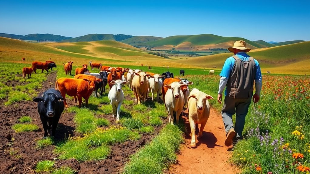 livestock enhances regenerative farming