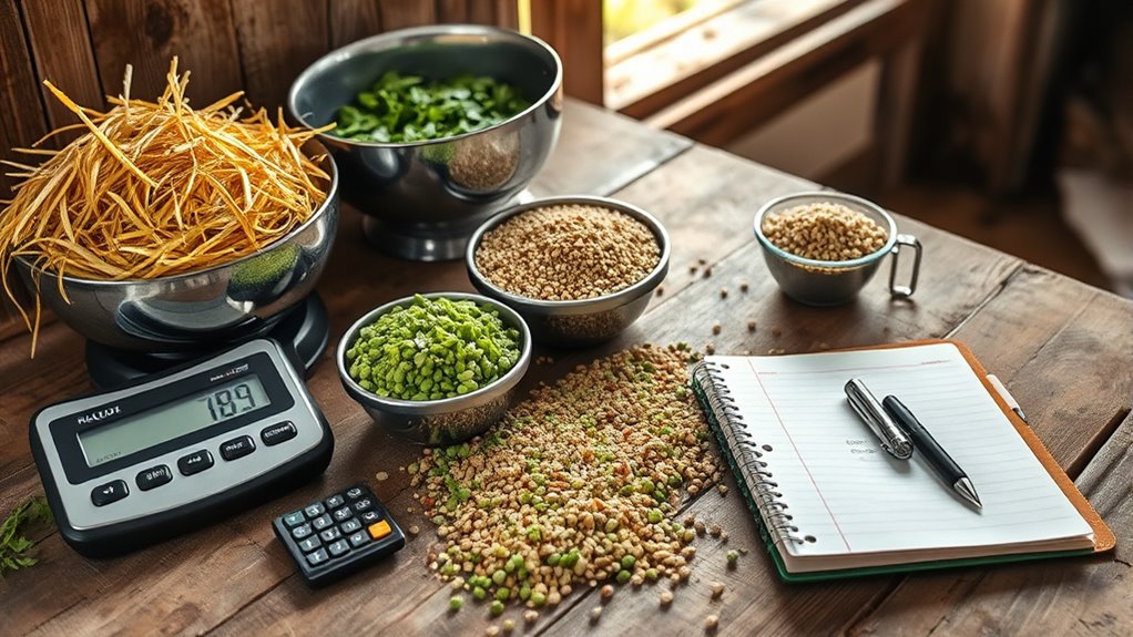 livestock feed ration calculation