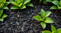 mulch conserves moisture effectively