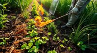 mulching flame weeding cover crops