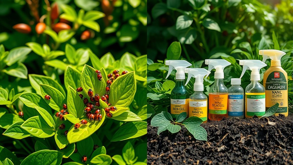 natural and chemical pest controls