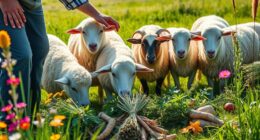 natural sheep goat parasite control