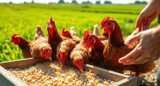 optimal poultry egg feeding