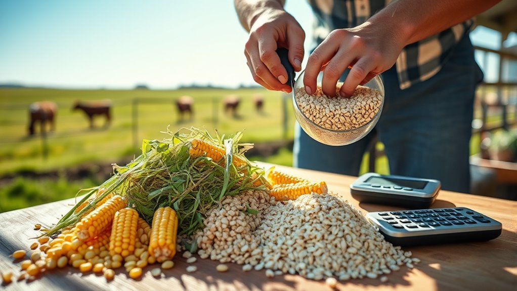 optimized livestock nutritional planning