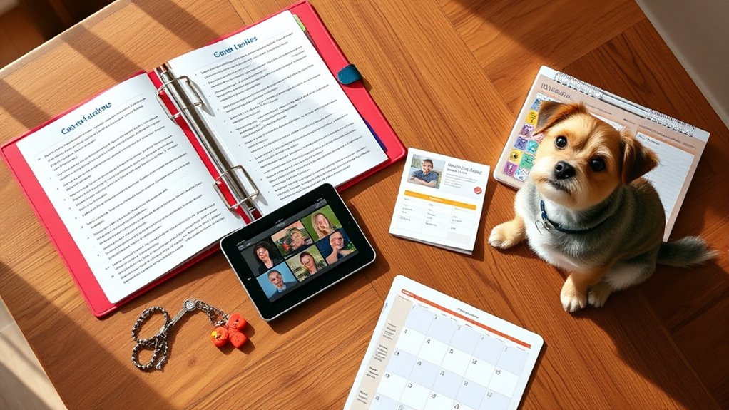 pet care contact list
