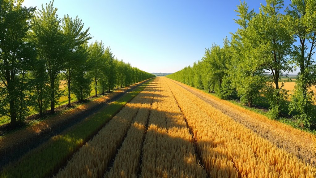 planting wind resistant barriers