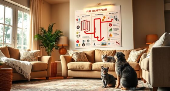 practice pet evacuation plan