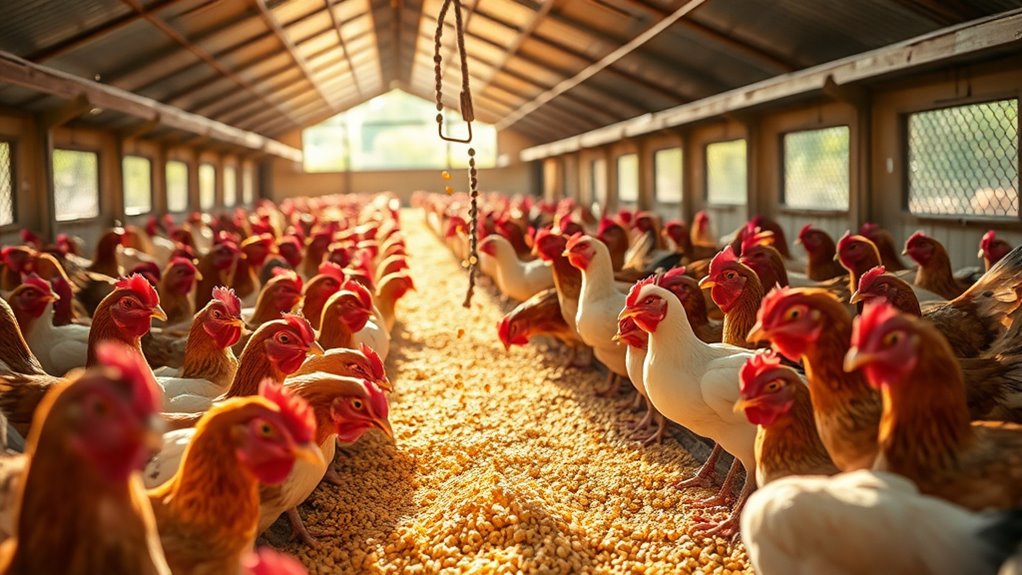 proper poultry feeding practices