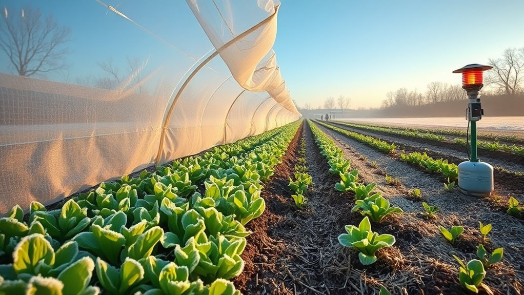 protect young spring crops