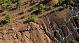 recognize landslide warning signs