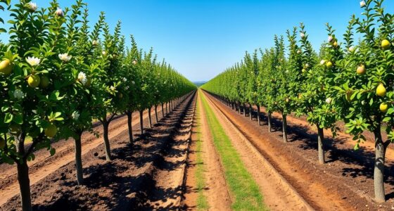 selecting and spacing fruit trees