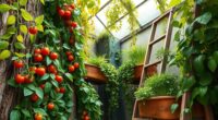small farm vertical gardening