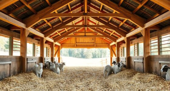 small ruminant housing ventilation