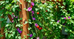 support structures for vines