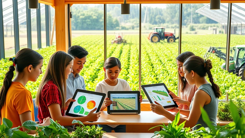 technology driven agricultural education evolution
