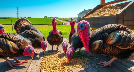 turkey feeding and husbandry