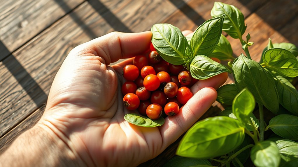 vegetable and herb seed saving