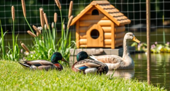 waterfowl housing and safety