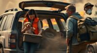 wildfire pet evacuation gear
