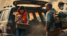 wildfire pet evacuation gear