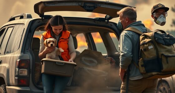 wildfire pet evacuation gear
