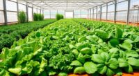 year round leafy green cultivation