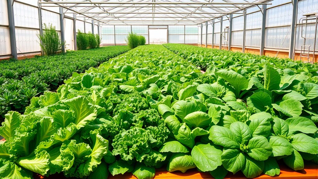year round leafy green cultivation