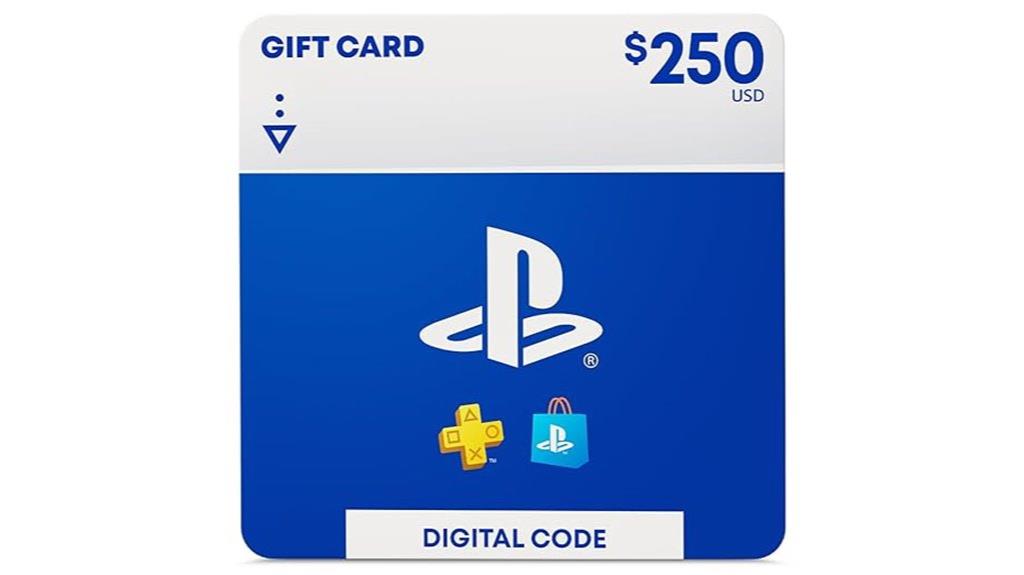 250 playstation digital gift