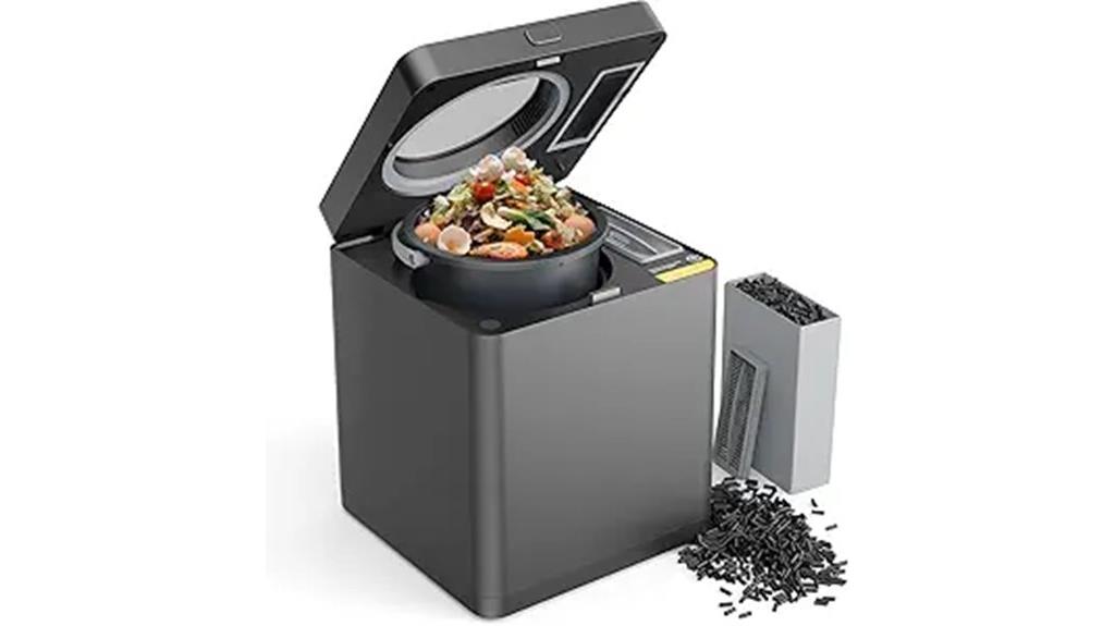 electric kitchen compost bin