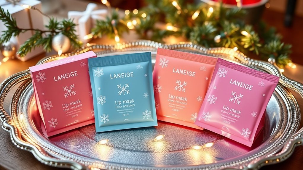 holiday lip mask sets