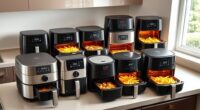 large family air fryers