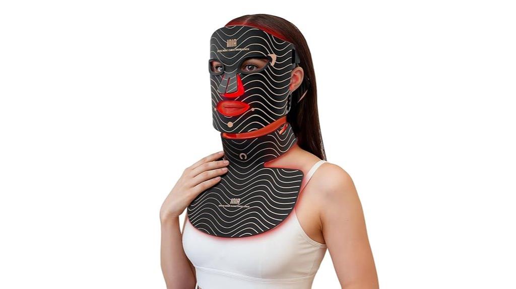 led face neck mask