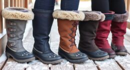 stylish waterproof winter footwear