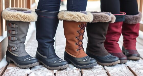 stylish waterproof winter footwear