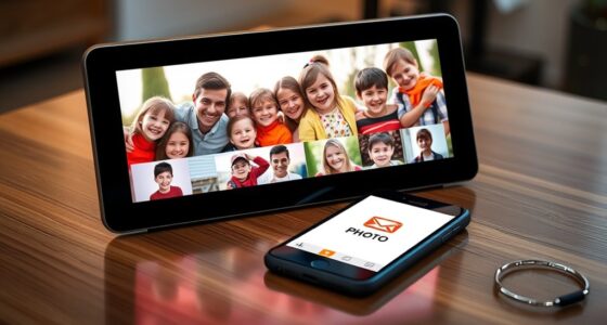 top digital frames with email