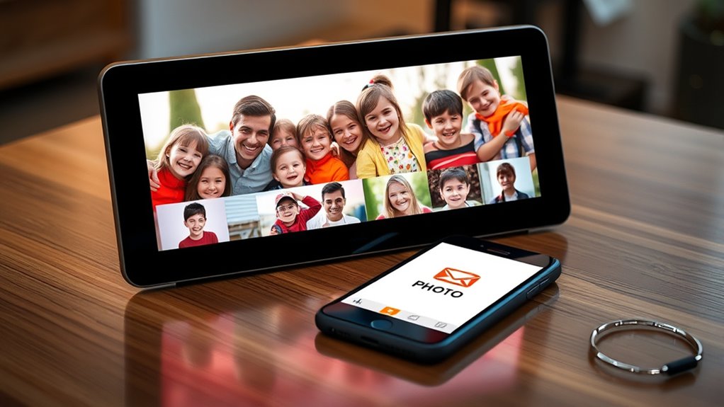 top digital frames with email