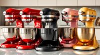 top kitchenaid mixer colors