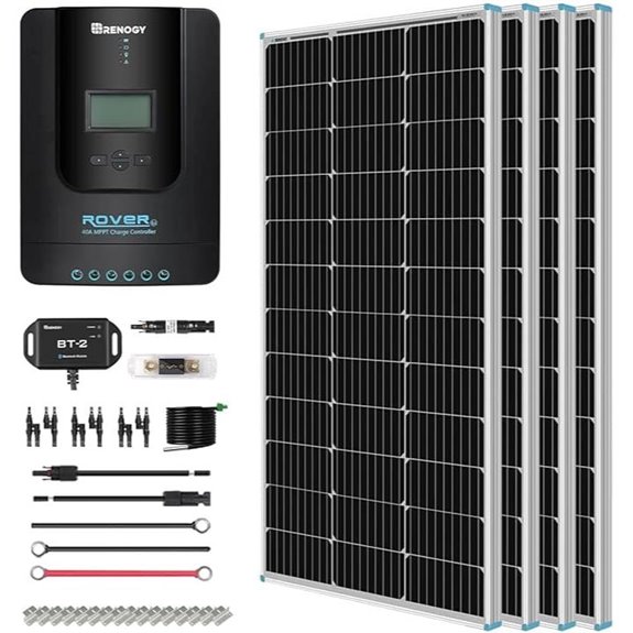 400w 12v solar kit