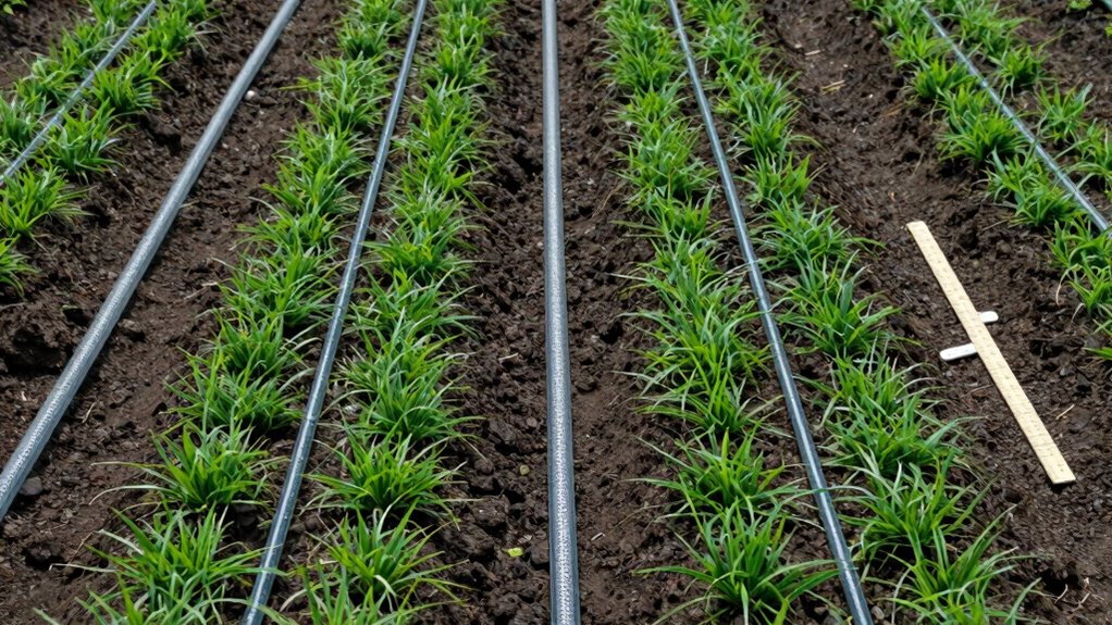 accurate drip tape placement