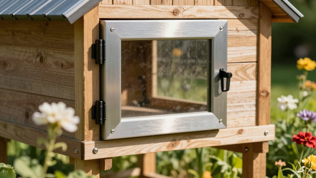 adjust coop door seasonally