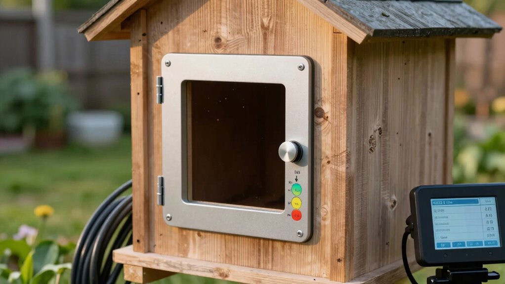 adjust coop door timer seasonally