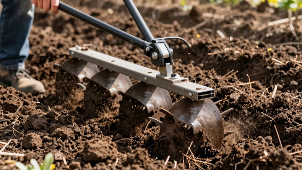 adjust tiller depth wisely