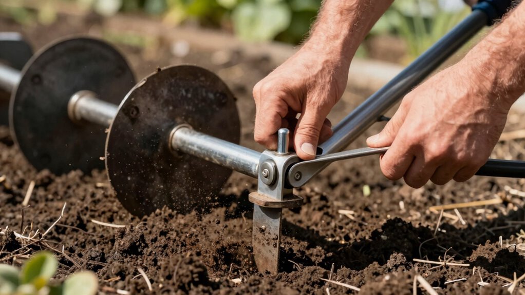 adjust tiller for optimal soil