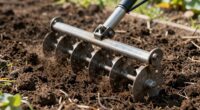 adjust tiller for soil depth